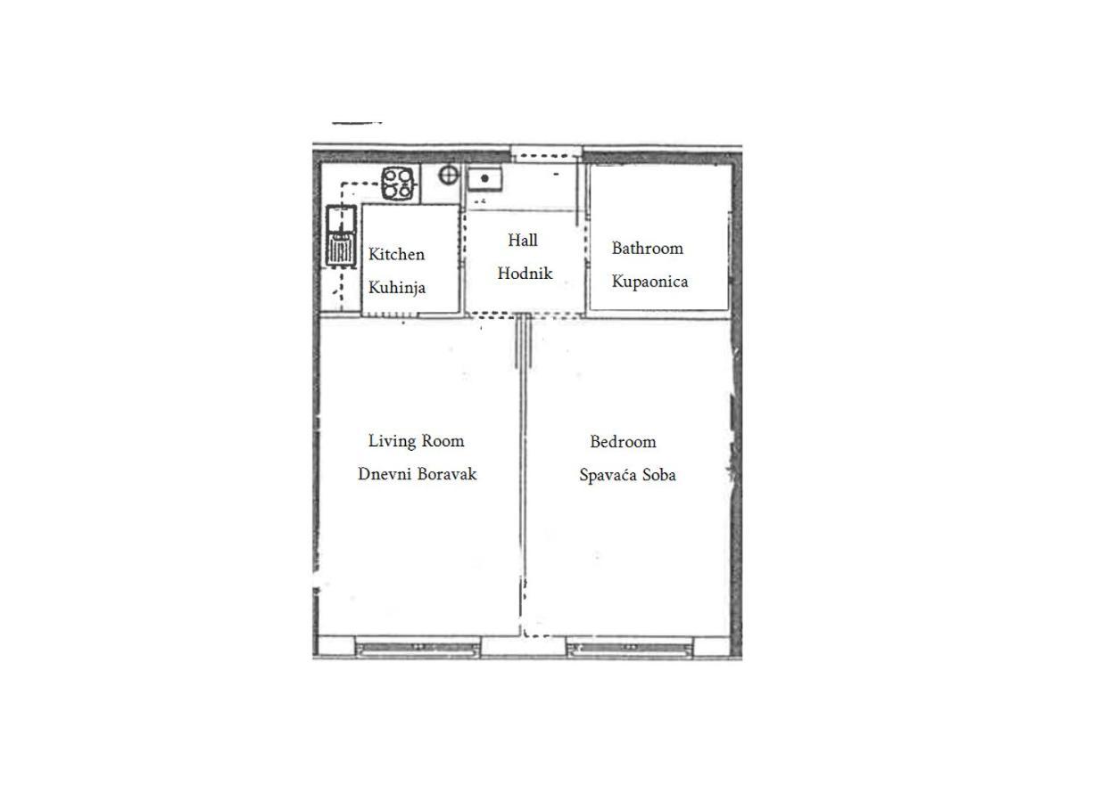 Fountain View Apartment Zagreb Ngoại thất bức ảnh